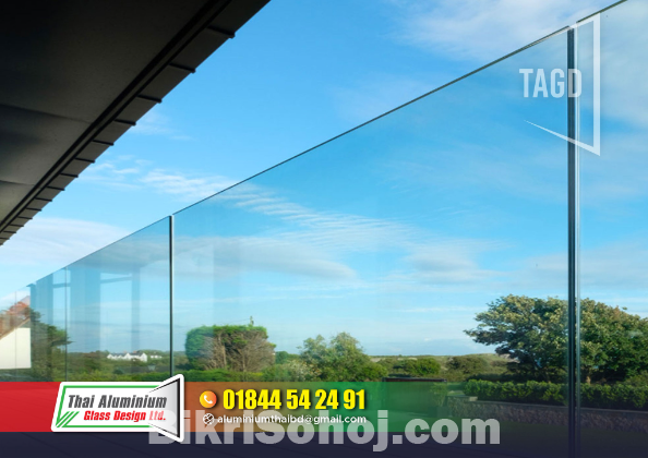 Office Thai Glass Patision Cutting Wall Glass